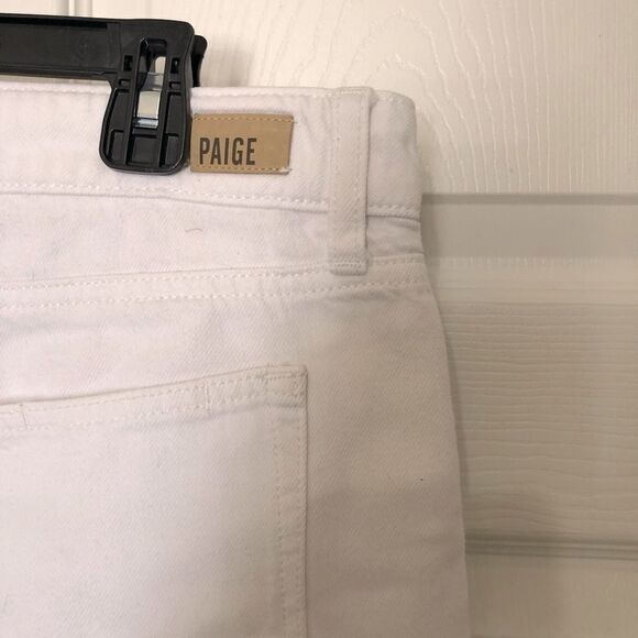 PAIGE WOMEN’S White Shorts Size 29 - Picture 3 of 6